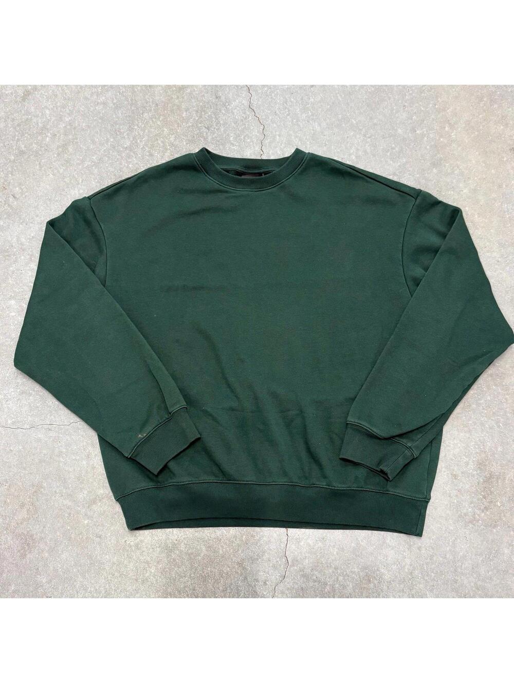 H&M Relaxed Fit Green Sweatshirt